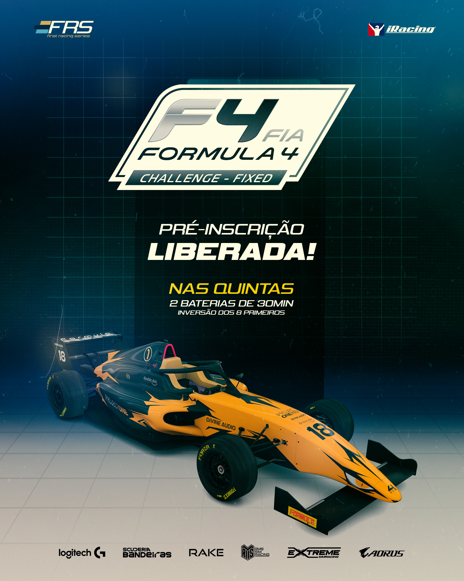 PRÉ INSCRIÇÃO - F4